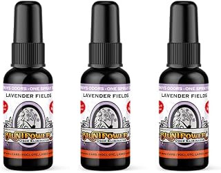 BluntPower (Lavender Fields, 3 Pack) Concentrated Odor Eliminator and Diffuser Oil - Room Deodorizer, Odor Eliminator, and - Premium Oil Based Air Freshener & Odor Eliminator