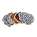 Foot Petals Animal Print Tip Toes 3 Pack