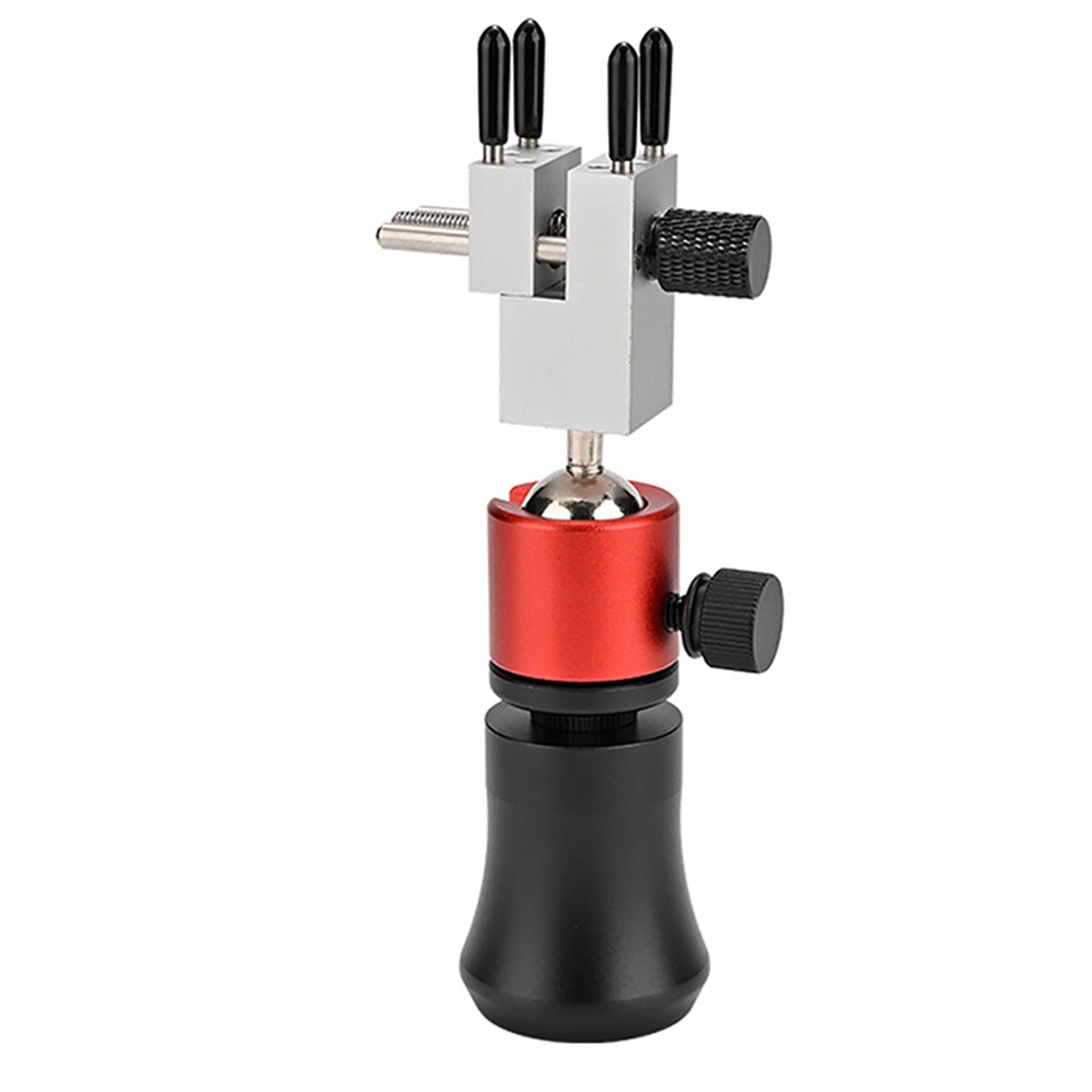 Mini Morsa, Piccola Morsa da Banco Regolabile in Lega di Alluminio per Pittura di Modelli, Piattaforma Girevole a 360 Gradi per Artigianato e Riparazioni