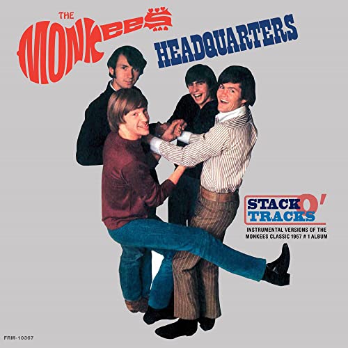 Album Art for Headquarters -Stack O' Tracks (180 Gram Clear Audiophile Vinyl/Limited 55th Anniversary Edition) by The Monkees