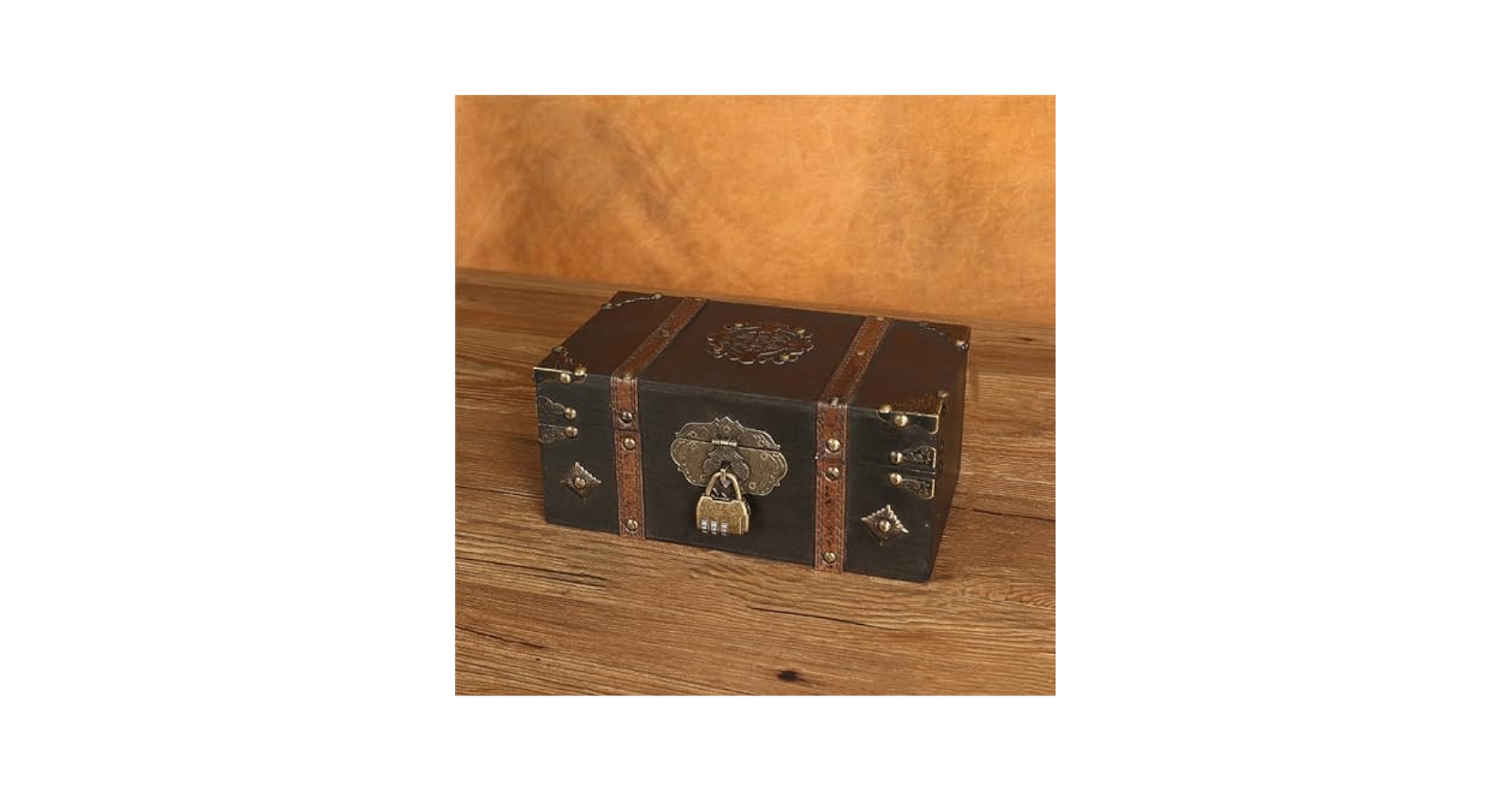 Amazon.co.jp: 木製宝箱 木製コンパニオンギフトオーガナイザー