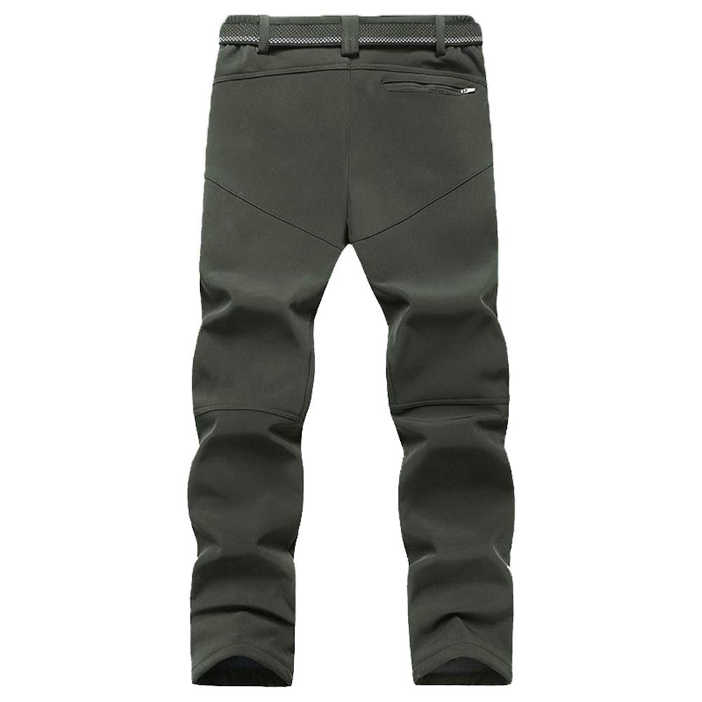 Chickwin Herren Wanderhose Jogging Berghose Sport Skihose Trekkinghose Winddicht Warm Wasserdicht Langlaufhose für Jagd Trekking und Fahrrad