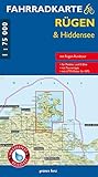 radfahrkarte wien  Fahrradkarte Rügen & Hiddensee 1 : 75 000: Mit Rügen-Rundtour