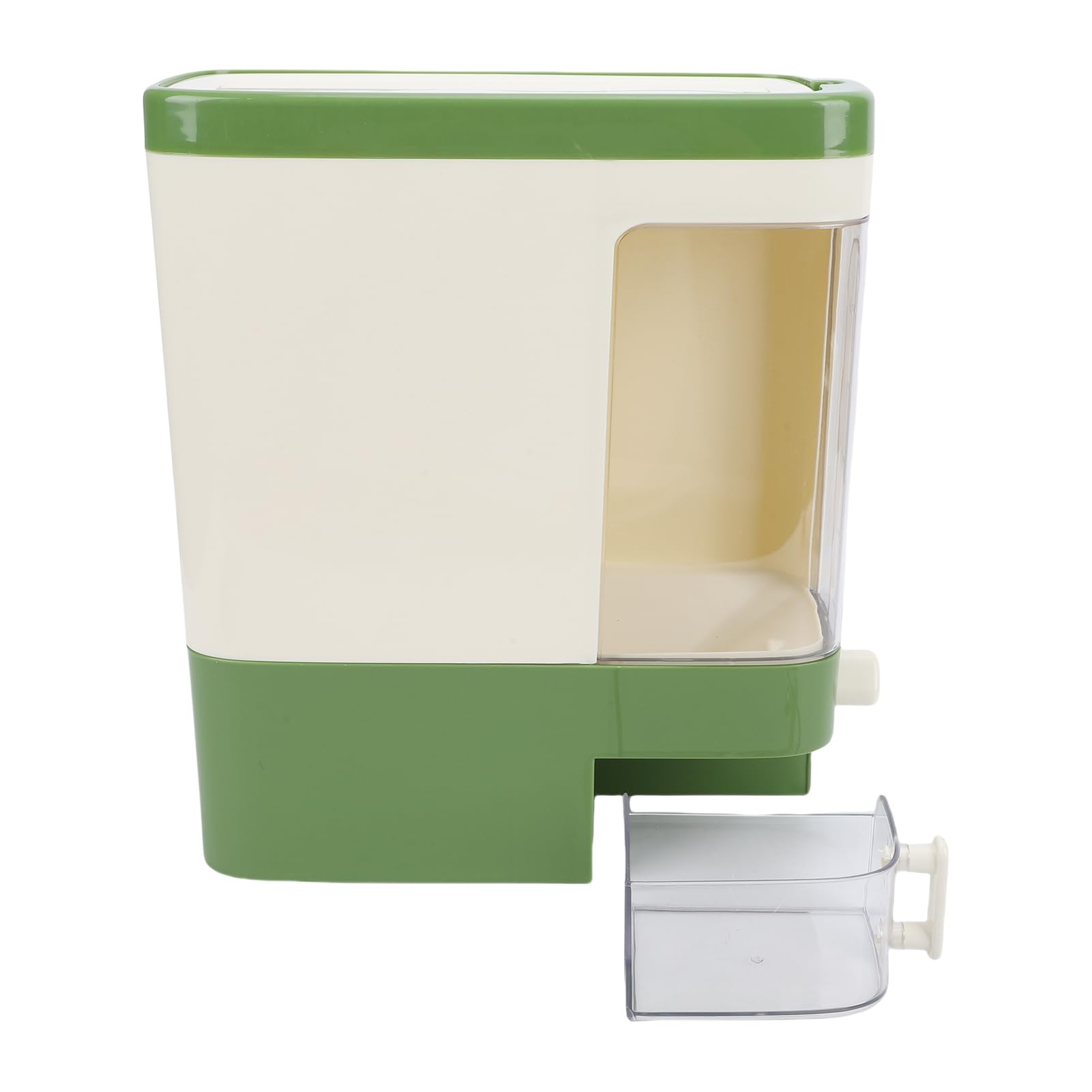 Dispenser Di Riso, Contenitore Per La Conservazione Del Riso A Prova Di Umidità, Contenitore Per Alimenti Secchi Salvaspazio Con Misurino, Stoccaggio Versatile, Ideale Per, Dispensa, Casa