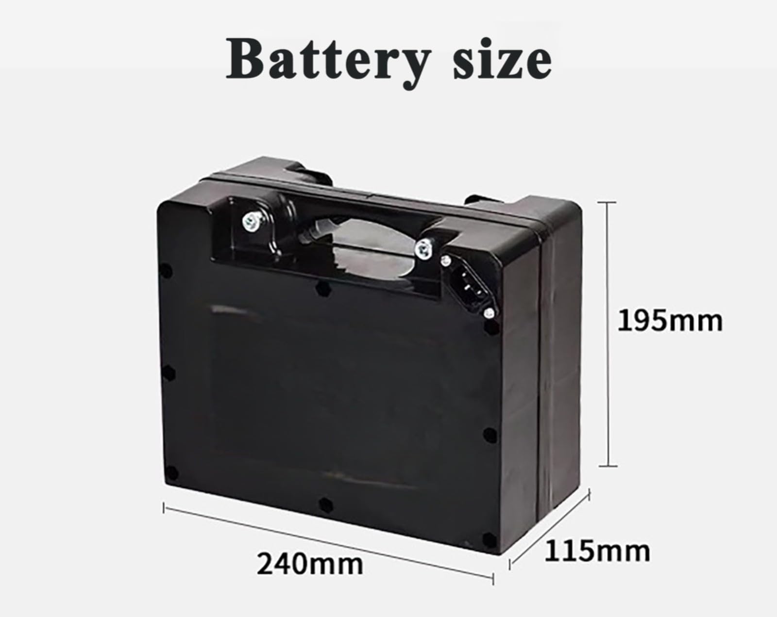 Batería para Silla De Ruedas Eléctrica De 24 V, 10 Ah, 12 Ah, 15 Ah Y 20 Ah con Cargador, Batería De Iones De Litio De 24 V con Batería Red Anderson, Baterías Recargables