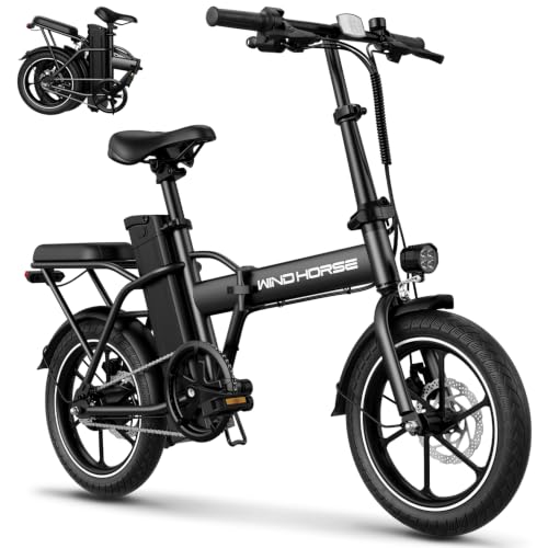 16"/ 20" Folding Electric Bike for Adults, 630W/ 983W Peak, Keyless Start image 1