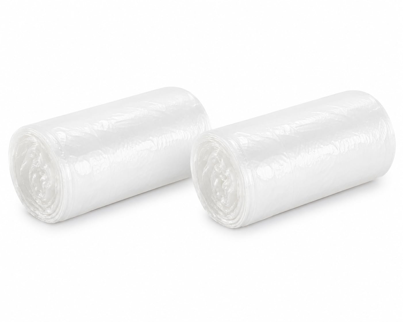 Clear 2 Gallon Trash Bag (2000 Pack) Un-Scented Small Garbage Bags for Bathroom Can by Stock Your Home – 2000 Pack, 256.0 ounces, Plastic, Clear, Pack of 2000