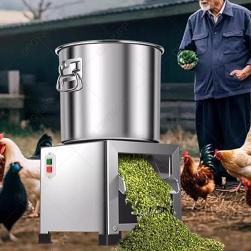 Komercyjny rozdrabniacz do warzyw 1800 W, 3500 obr./min Kruszarka domowa, moc 50-120 kg/h, procesor pasz dla drobiu do paszy dla kurczaków i kaczek