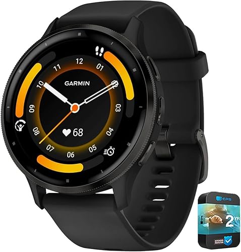 Miniatura 13 de Garmin 010-N2785-02 Venu 3S Reloj inteligente GPS para salud y fitness, bisel dorado suave/correa gris 41mm (reacondicionado) Paquete con 2 años de