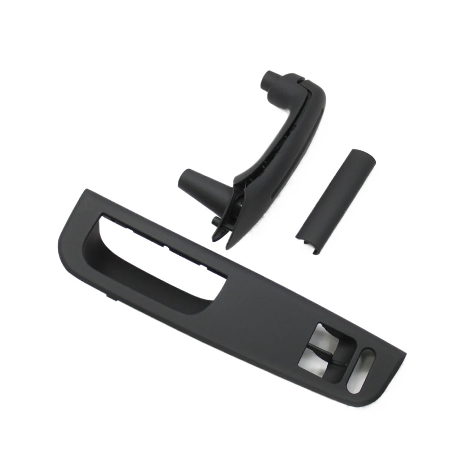 JYUTDW for Jetta MK4 1999-2004 Car Interior Handle Inner Door Armrest Panel Pull Inner Door Handle(RHD-Black)