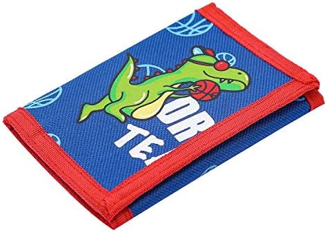 JONYEE RFID Wallet, Cute Cartoon Wallet with Zipper for Kids (Dinosaur Green)