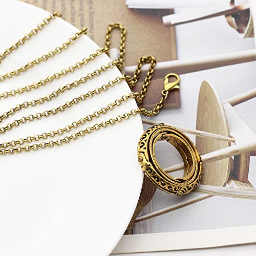 Astronomical Finger Foldable Ring Astronomical Sphere Ball Ring Foldable Cosmic Ring Gift For Women Men (Gold, 7) #TOP5