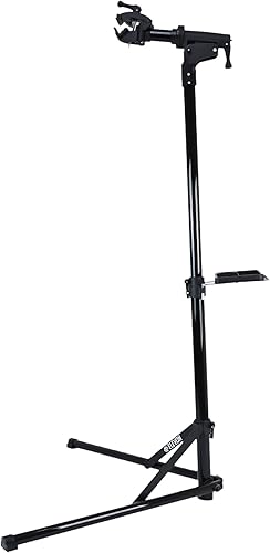Elevon Soporte de reparación de bicicletas Soporte mecánico portátil Altura ajustable (38.5-61.5 pulgadas) Aleación de aluminio