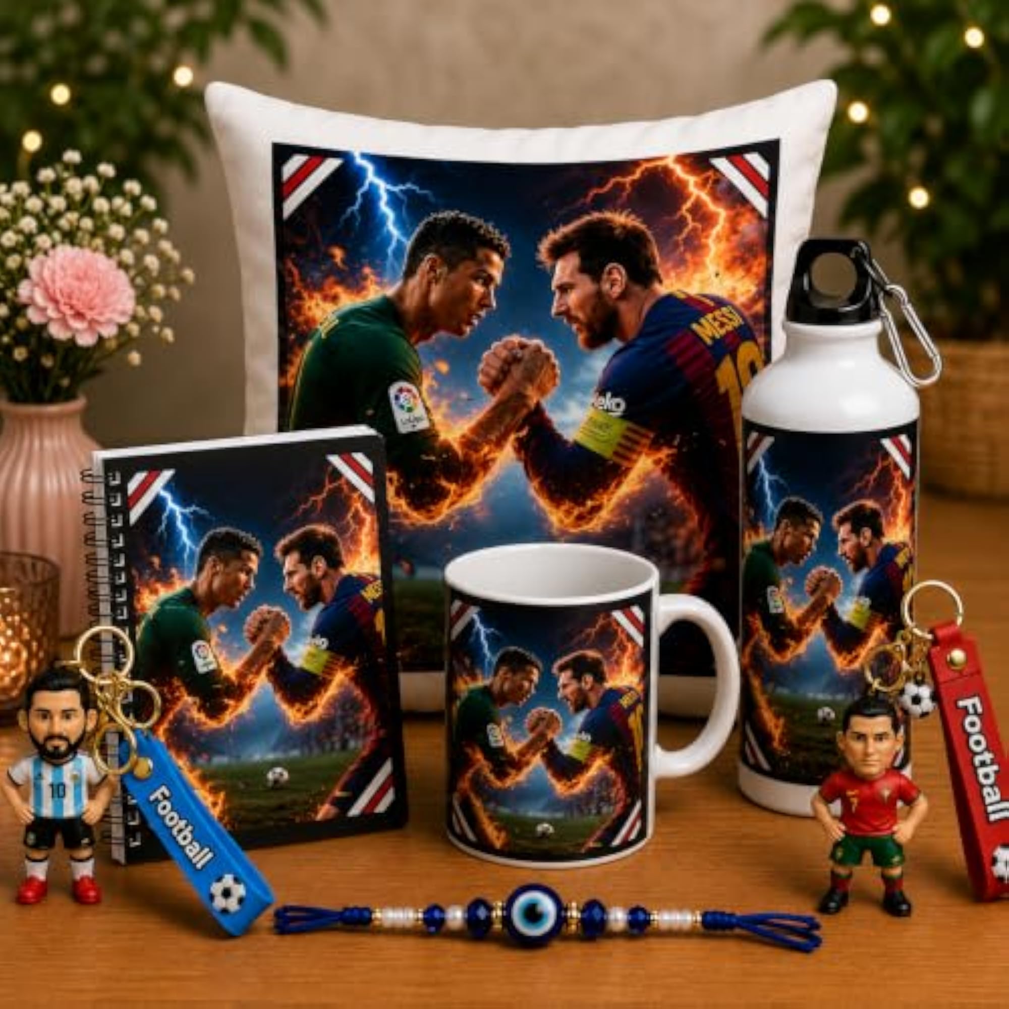 Lionel Messi & Ronaldo Wrestling Mega Gifting Combo