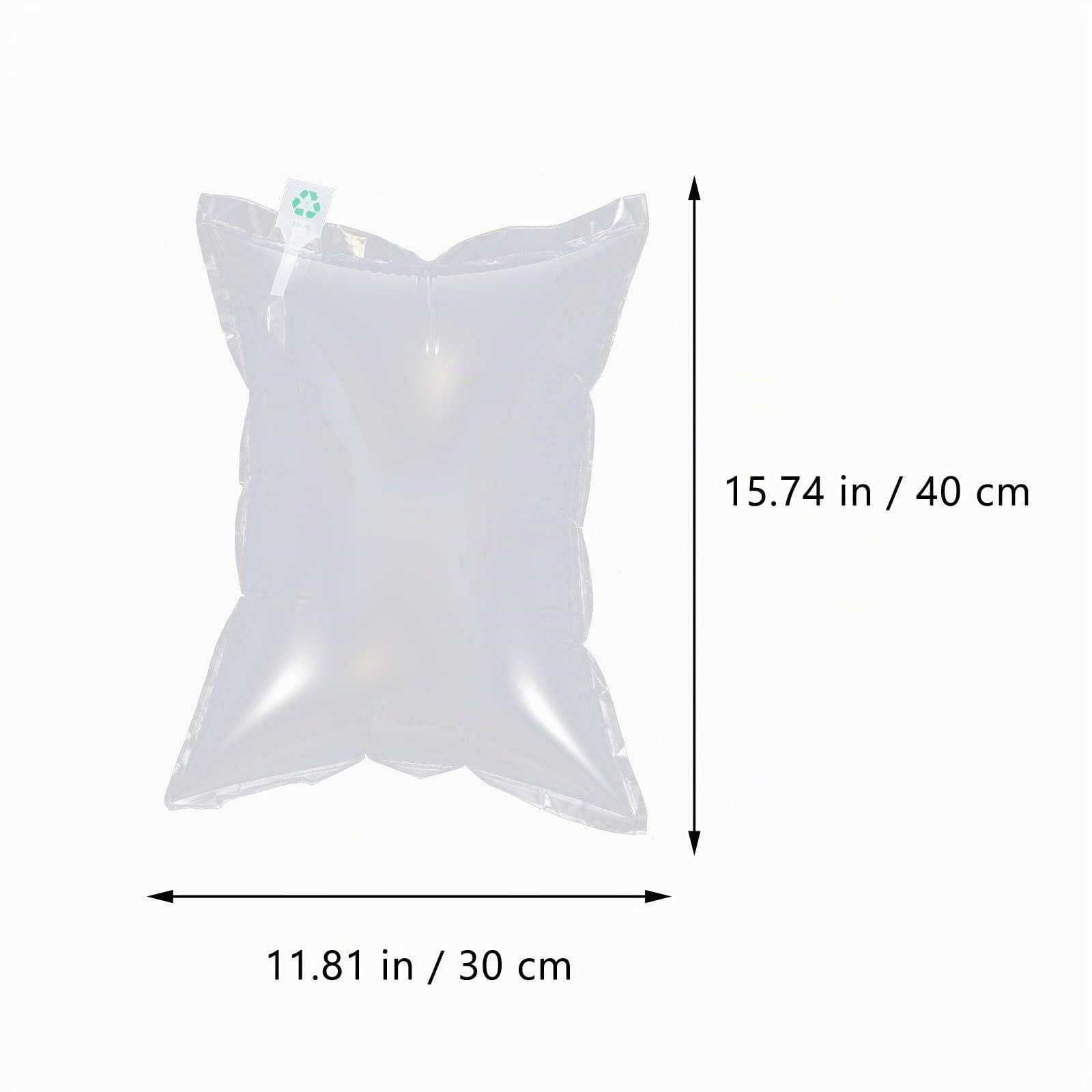 VILLCASE 100 Sacs Gonflables 30X40Cm Coussin À Bulles D'Air Film Emballage Protection Pour Colis Fragiles Expédition Efficace