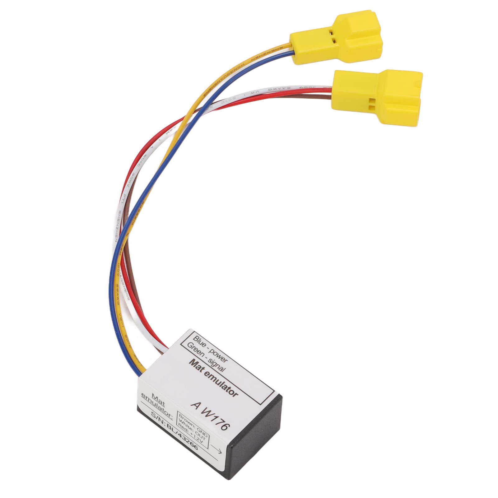 Sensormatten-Belegungs-Bypass-Emulator, W211 Sitzmatten-Bypass, Sensormatten-Belegungs-Bypass-Emulator, Beifahrer-Sensor-Emulator für W211 EU 2003–2009