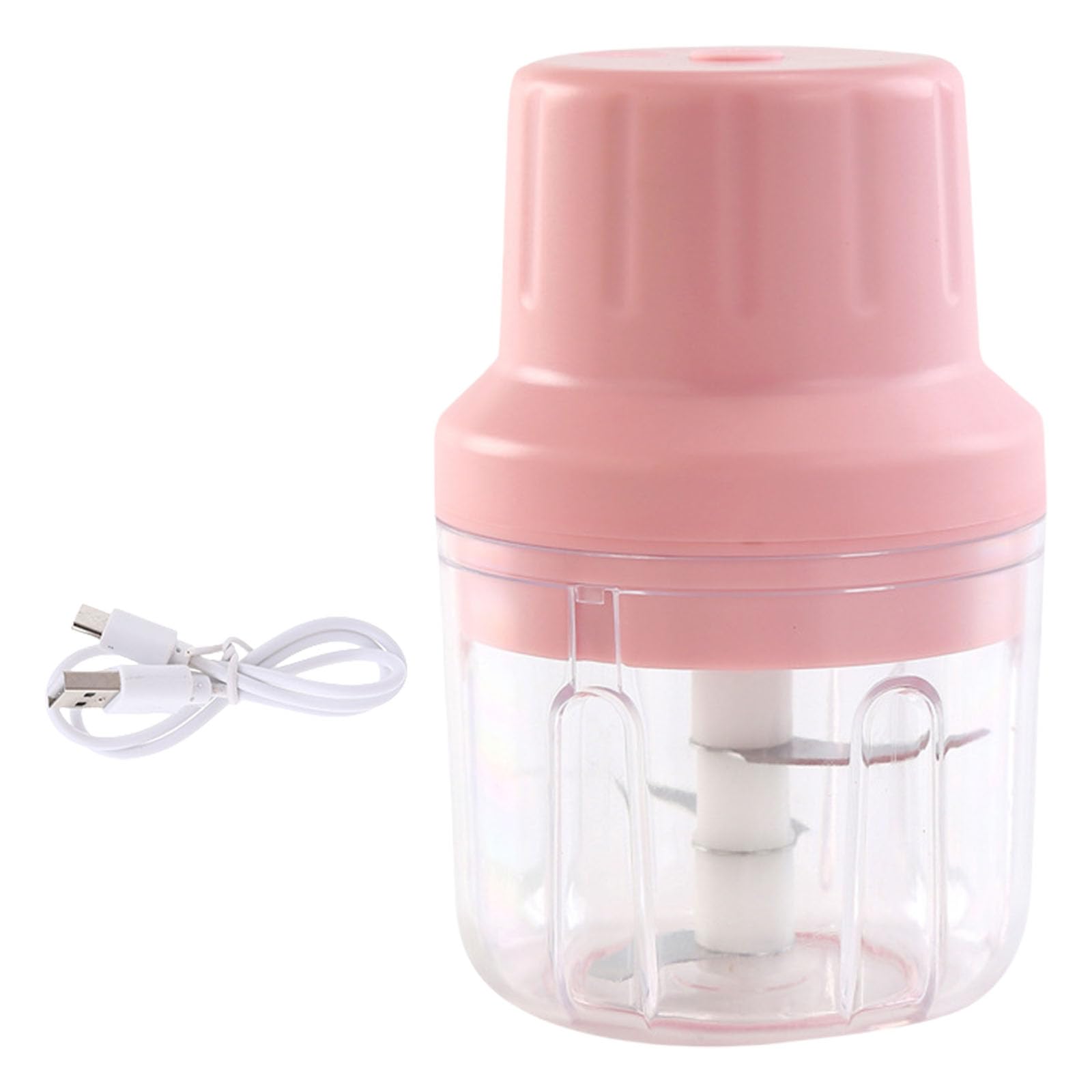 Carotoe Multicolor Miniature Electric Garlic Masher Usb Rechargeable Vegetable Crusher Food Processor For Garlic Onions Onion Masher