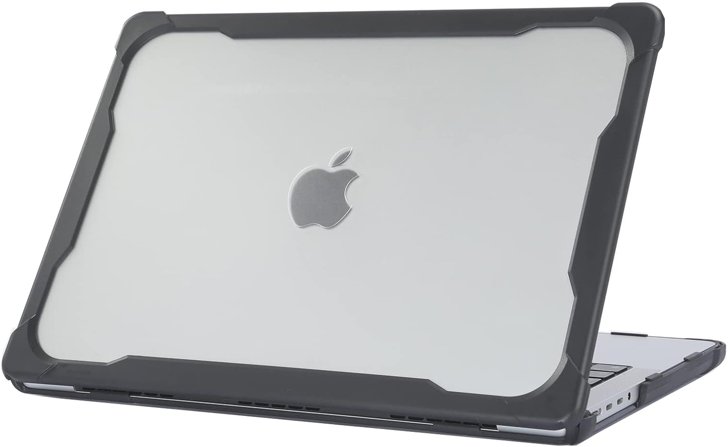 mCover ExP(TM) Hybrid Case Compatible ONLY for 2021~2023 14.2” MacBook Pro A2442 Laptop Computer (with M1 | M2 Pro/Max Chip, Liquid Retina XDR Display, MagSafe3 + HDMI connectors) - Black