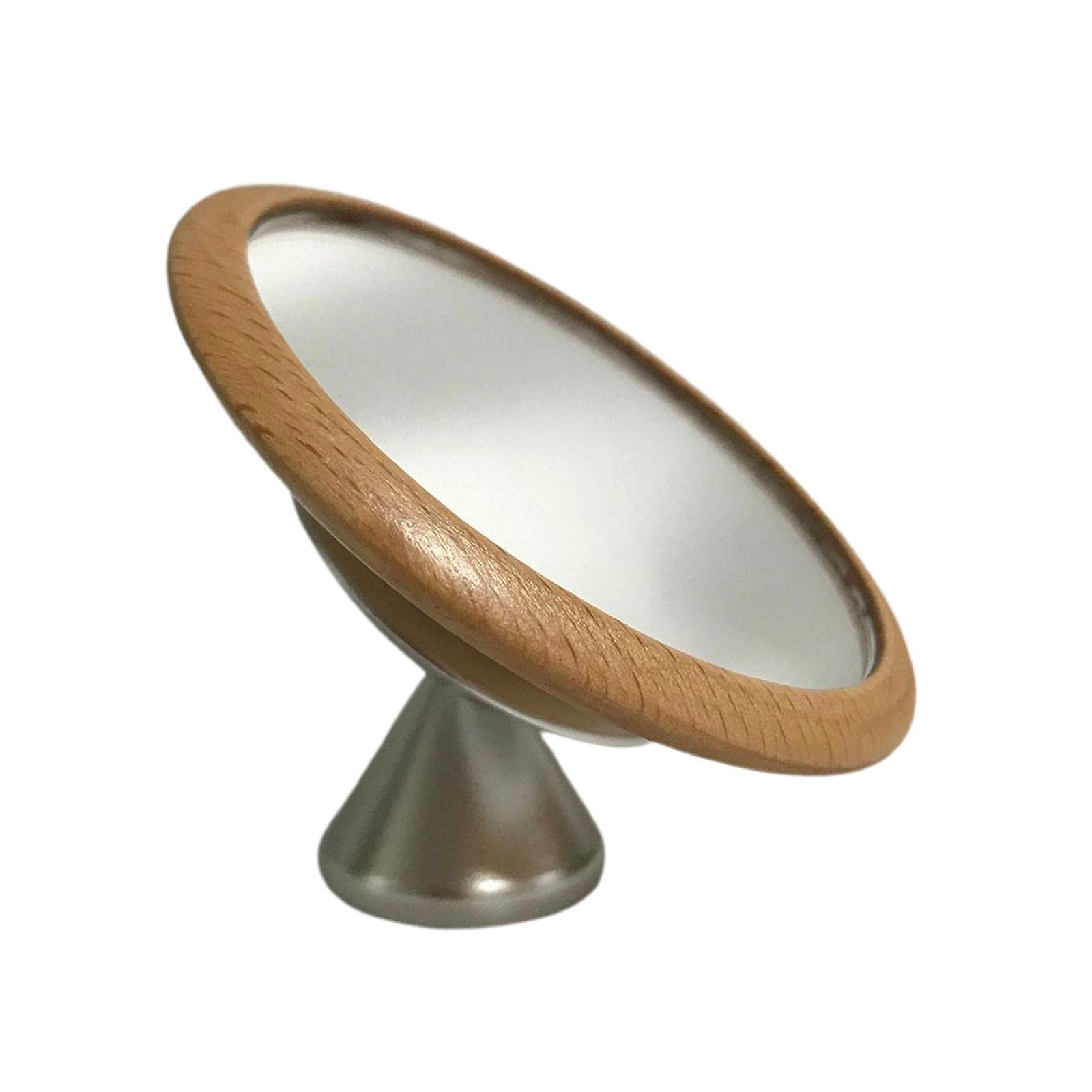 Espresso Lens Mirror Flow Rate Observation Reflective M | Espresso Lens Mirror Flow Rate Observation Reflective for Bar Kitchen Style B Wood And Stainless Steel-image-37