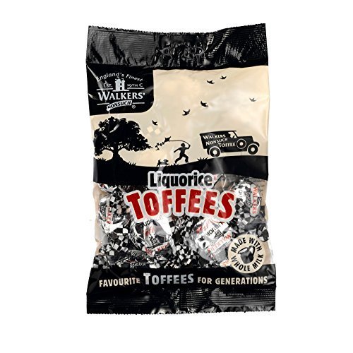 Walkers Nonsuch Licorice Toffees, 5.3 oz., Two bags by