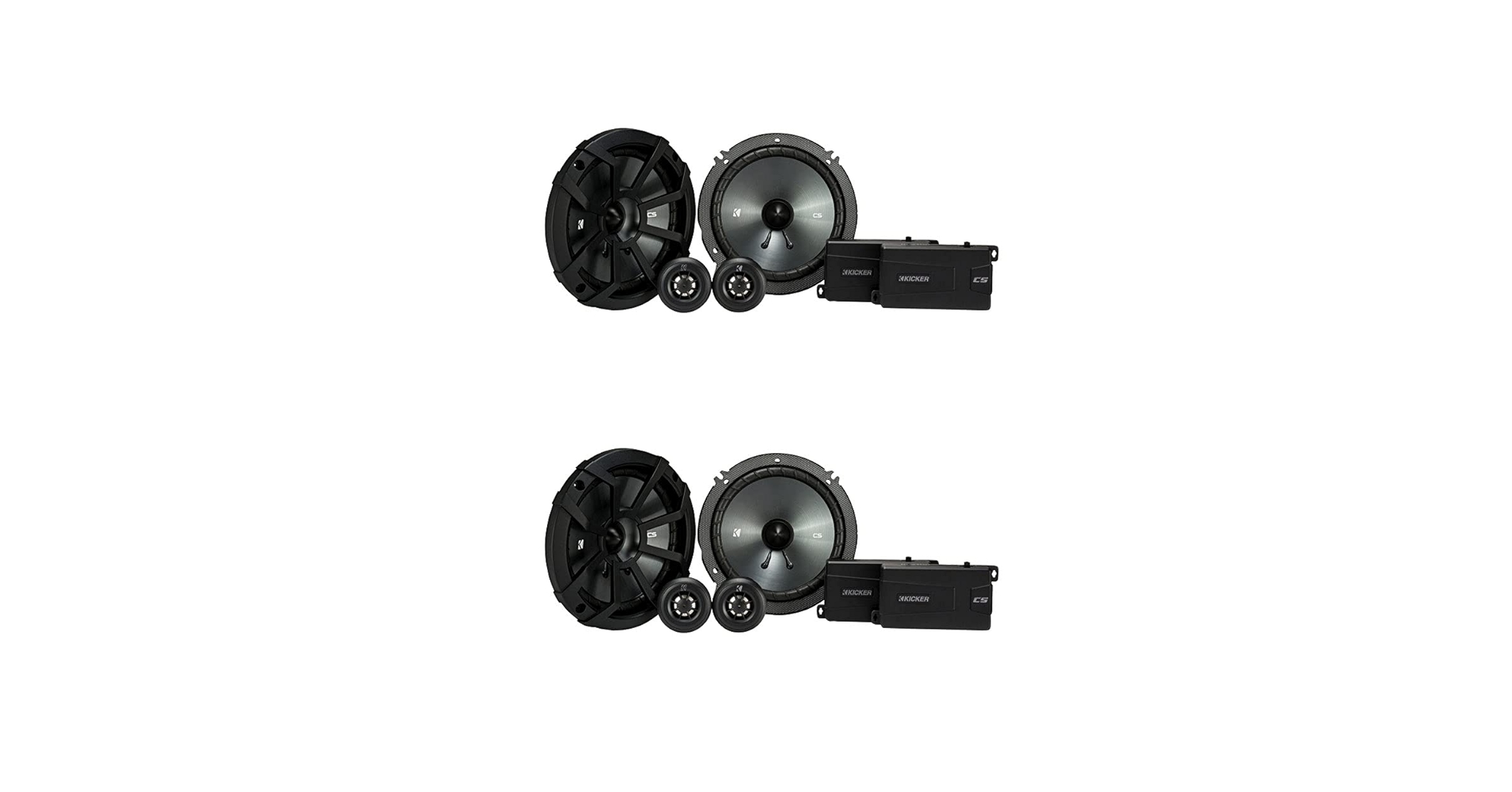 p*e様 kicker スピーカー　cs65 KICKER CS Series 6 1/2