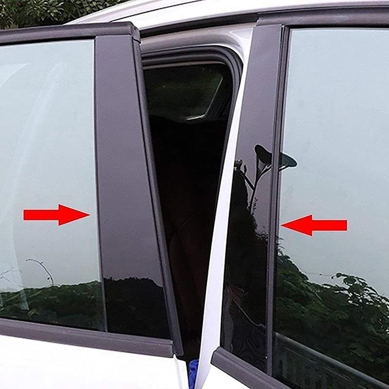 に適合する マツダ 6 GH1 リフトバック 2009 2010 2011 2012 2013 に適合する 8 個 光沢ブラック ピ