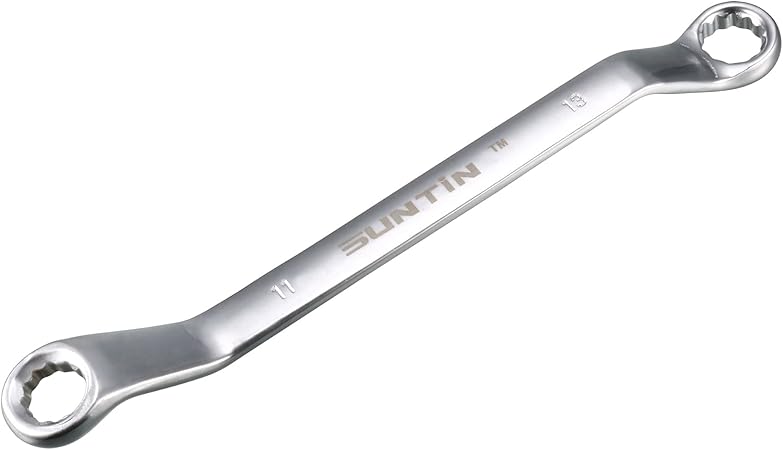 22mm X 24mm Metric 12 Point Offset Double Box End Spanner Chrome Plated, Cr- V | UK