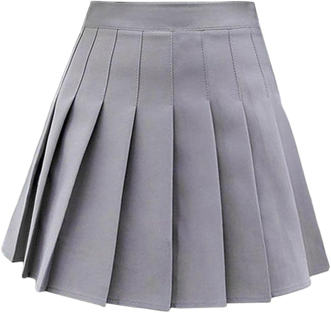 スカート helk SLIT PLEATED SKIRT (GRAY) Front Slit Midi Skirt Grey | NA-KD