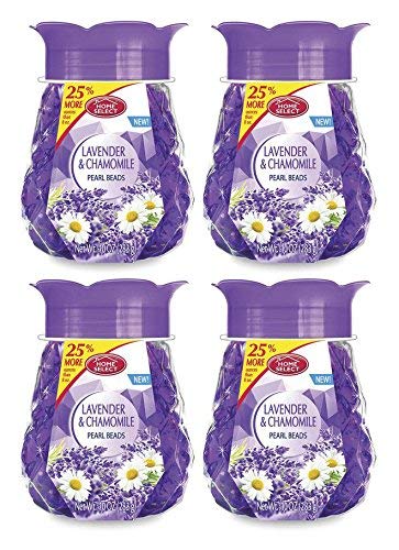 Set of 4 Pearl Beads Air Freshener! 10 Oz - Great Relaxing Scents! Easy to Use! Perfect for Any Room in The House!