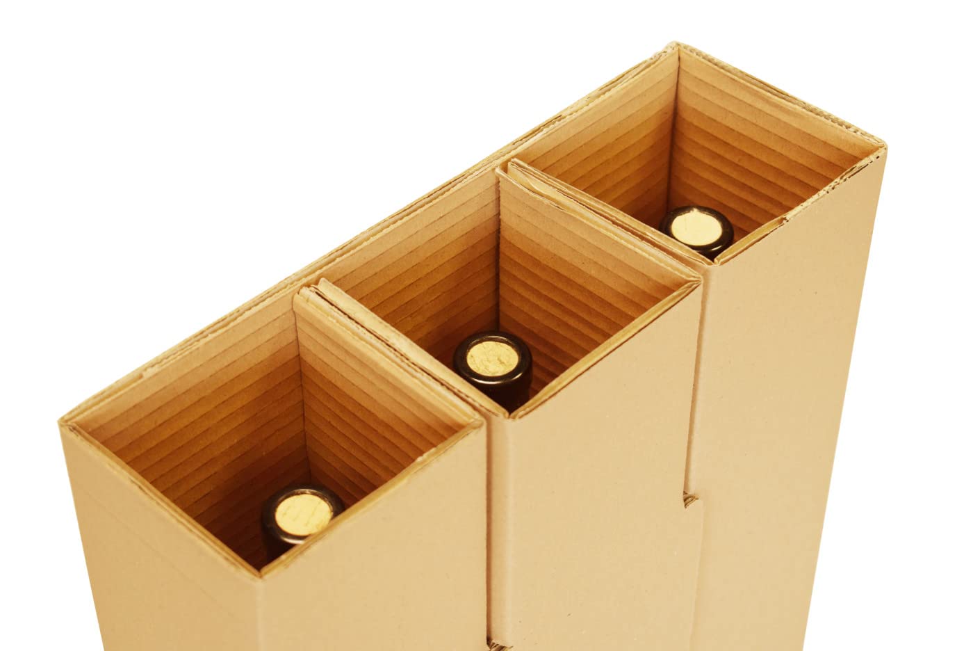 smiley pack Flaschenversandkarton für 12 Flaschen inkl. Einlage 12er Weinkarton Wein Sekt Spirituosen Saft Magnum Gin PTZ DHL UPS DPD Hermes Weinversandkarton Flaschenkarton (10)