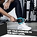 powerfeng Ankle Strap Cable Machine Women, Glute Kickback Ankle Cuffs for Leg Workout Home Gym, for Leg Extensions & Booty Hip Abductors