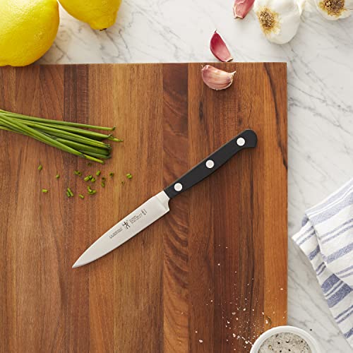 HENCKELS Classic Razor-Sharp 4-inch Paring Knife, German Engineered Informed by 100+ Years of Mastery, Stainless Steel - Thumbnail 4