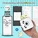 vretti Sticker Printer, TP6S Print Pod Mini Printer, 300DPI Thermal Sticker Maker Machine, Portable Pocket Printers with 1Roll Paper for Photos, Study Graphics, Notes, Journal, DIY, Gift Blessings