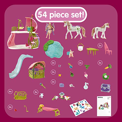 Schleich Bayala 54-Piece Fairy Dollhouse & Stable With Unicorns Toy Set For Kids Ages 5-12 #TOP2
