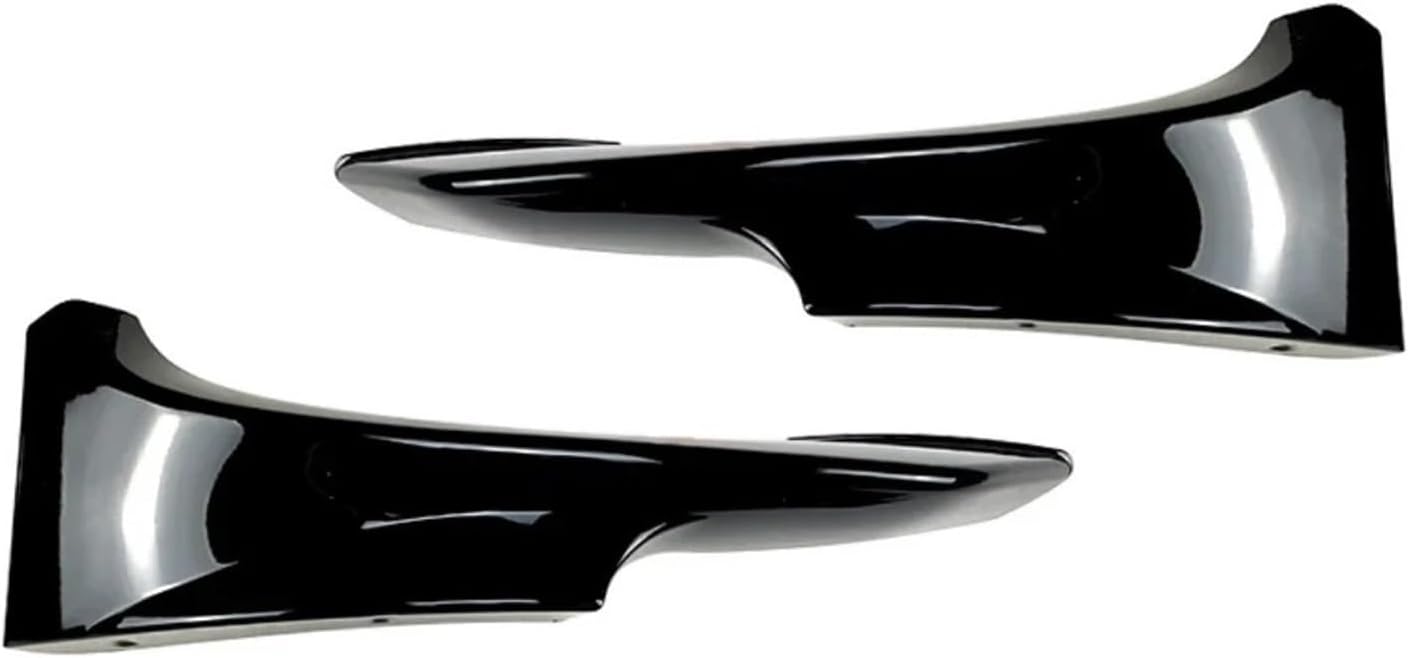 Protector For BMW 3 Series E92 E93 For M3 2010 2011 2012 2013 Front Bumper Splitters Lip Spoiler Splitter Lower Spoiler Canards Splitter(Glossy Black)