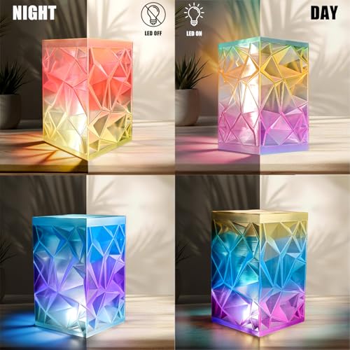 Image of OVV3D Transparent PLA 3D Printer Filament Bundle 250g x 4 Spools, Multicolor Clear PLA Filament 1.75mm Pack, Translucent Color Change 3D Printing Filament, Vibrant Gradient Pastel Filament