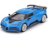 Bugatti Centodieci Blu Bugatti LHD 1/64 Diecast Model Car by True Scale Miniatures MGT00586, Blue