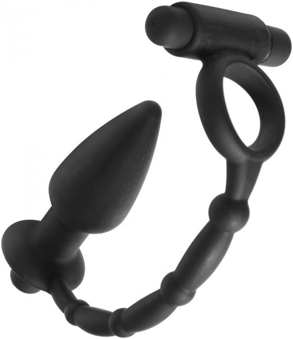 Viaticus Dual Cock Ring and Anal Plug Vibe