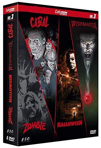 Cult Horror Collection 3 - 4-DVD Set ( Dawn of the Dead / Nightbreed / Halloween / Wishmaster ) [ Origine Francese, Nessuna Lingua Italiana ]