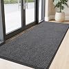 Front Door Mat 3’x4′, Heavy Duty Waterproof Indoor Outdoor Doormat