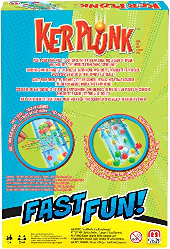 Mattel Games Fast Fun Blokus/Kerplunk miniatura 4