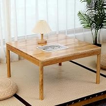 Home and Living Kotatsu Table Japanese Kotatsu Heater Table with Heater, Multifunctional Coffee Tables Low Profile Simple Design, Suitable dor Use in All SeasonsYellow