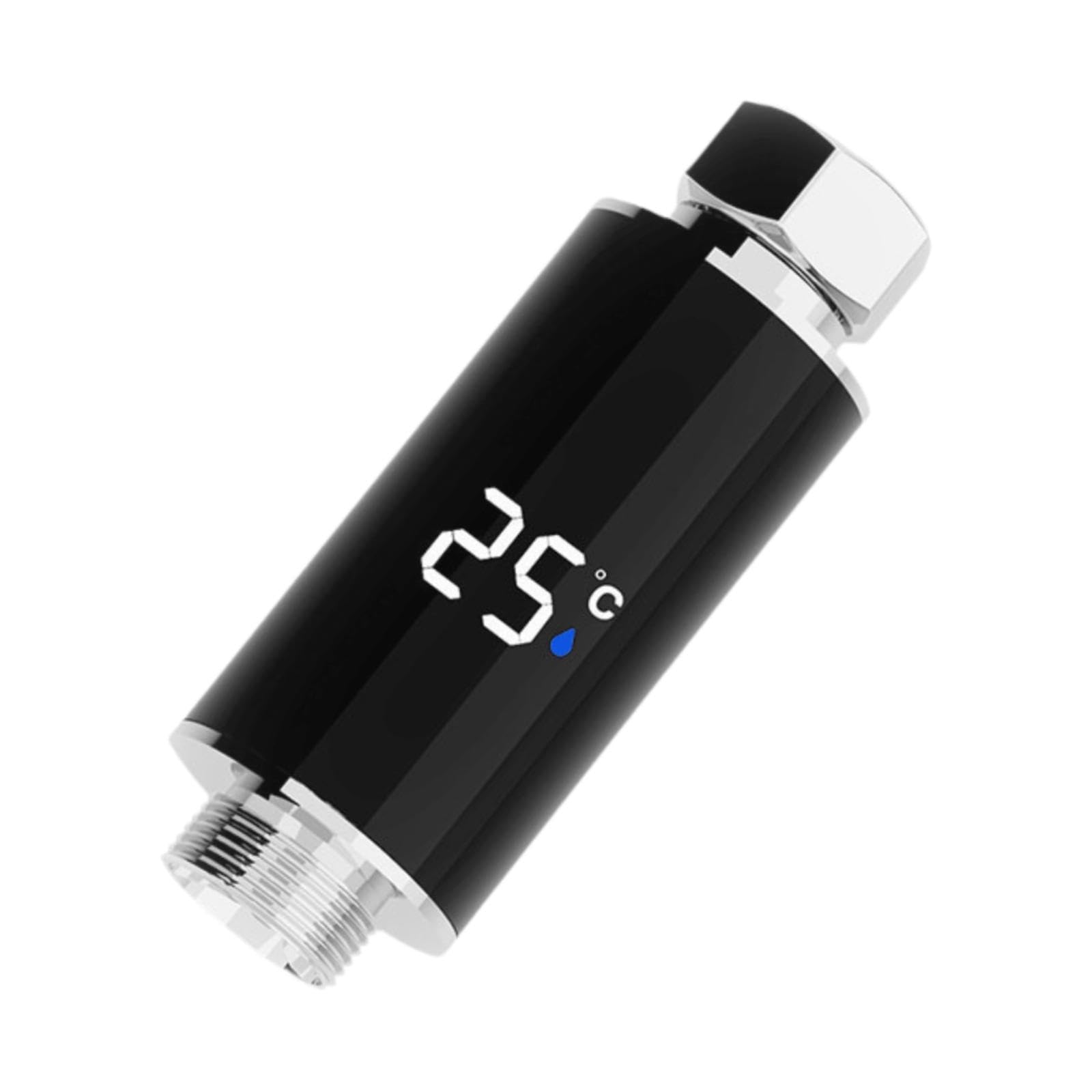 Shower Thermometer Convenient Easy Installation Bathroom Kitchen LED Display