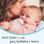 NUK Smooth Flow Anti-Colic Bottle Newborn Gift Set, 0+ Months, 11-Piece Set