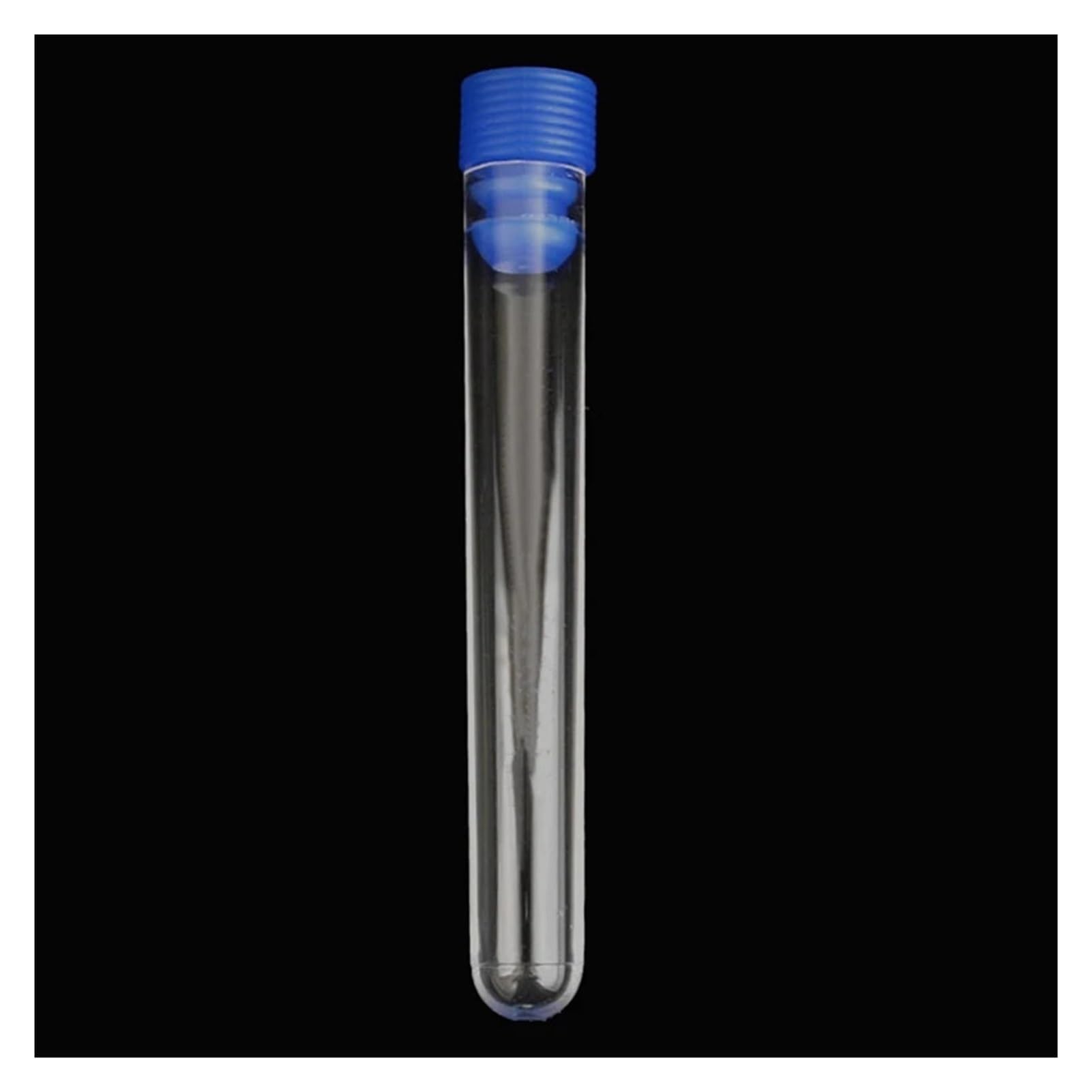 50 sztuk/opakowanie 15 * 150 mm laboratorium przezroczysta plastikowa probówka z zatyczką szkolne materiały laboratoryjne fiolki ślub