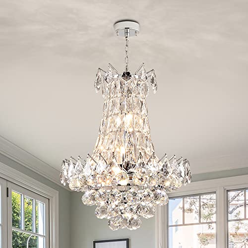 Modern Crystal Chandelier for Dining and Living Rooms