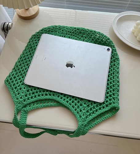 Bolso de Playa Tejido de Verano para Mujer, Gran Capacidad miniatura 6