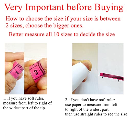 Handmade Press On Christmas False Nail Tips Random-Color Lolli-Pop Holiday Easy-Way Nail Tips 10315 (10315-L) #TOP4