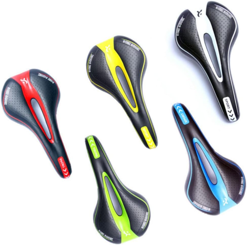 Mountain Bike Saddle Lightweight Shockproof Cycling Seat Cushion Portable Bike Seat for Comfortable Fit