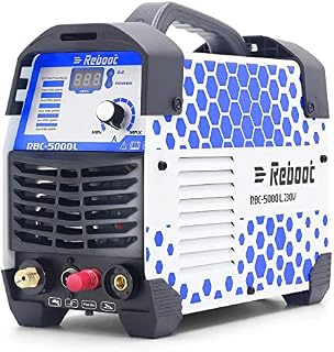 Reboot Plasma Cutter 50Amps 230V Non-Touch Pilot Arc High Frequency Metal Cutter Plasma Cutting Equipment RBC5000L 3 Year Warranty